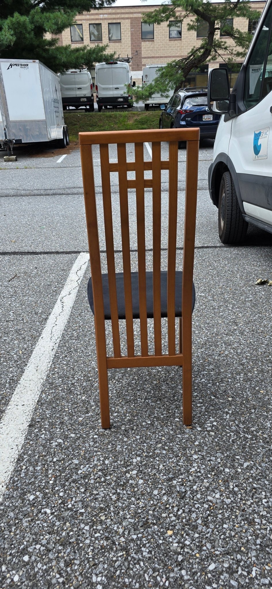 Set of 8 Mackintosh Inspired Dining Chairs - Vintage MC