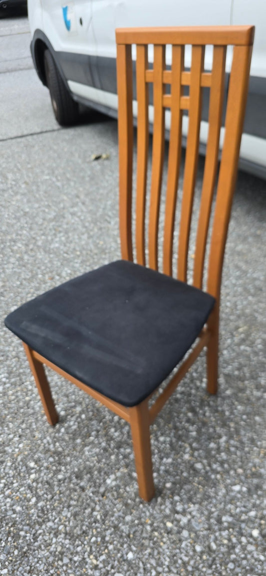Set of 8 Mackintosh Inspired Dining Chairs - Vintage MC