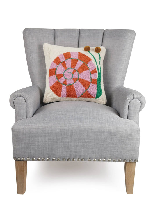 Snail's Pace w/Pom Pom Eyes Hook Pillow - Vintage MC