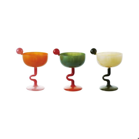 Stemmed Martini Glass - Vintage MC