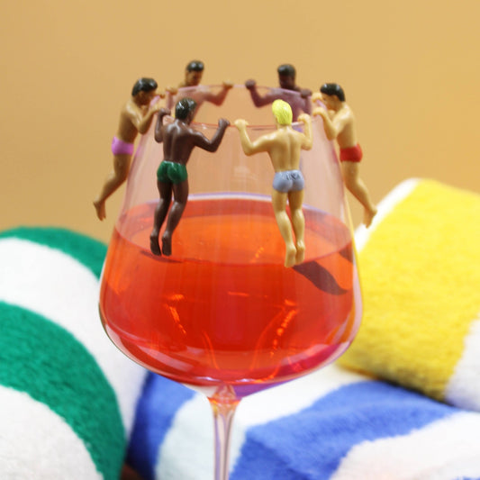 Summer Lovers Drink Markers - 6 Pack - Vintage MC