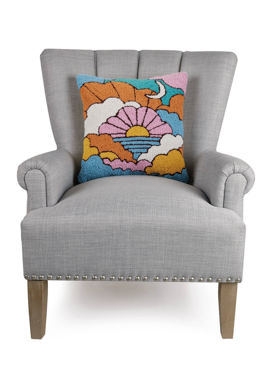 Sunset Skyscape Hook Pillow - Vintage MC
