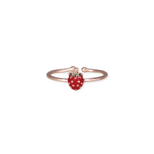Sweet Strawberry Gold Ring - Vintage MC