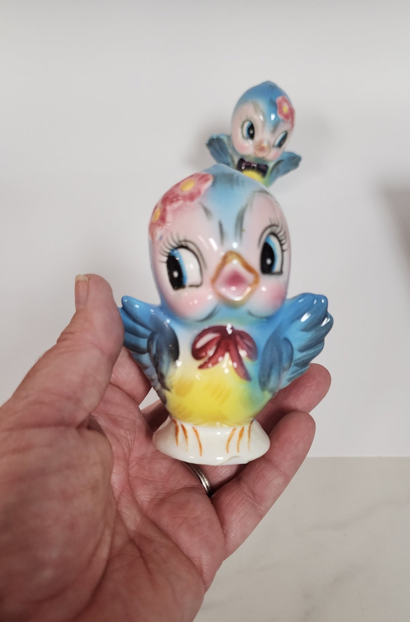 Vintage 1950s Lefton Bluebird Salt & Pepper - Vintage MC