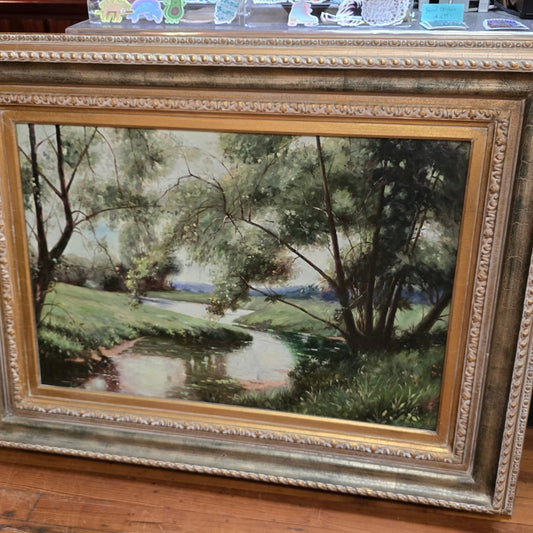 Vintage Oil on Canvas - Vintage MC