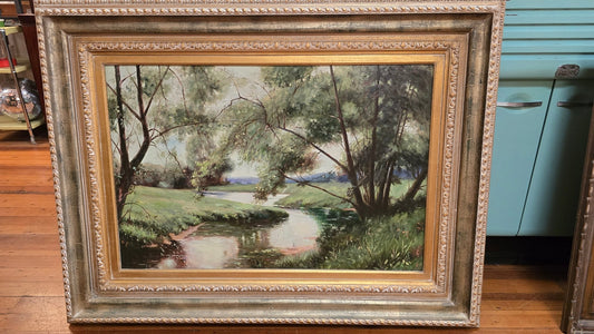 Vintage Oil on Canvas - Vintage MC