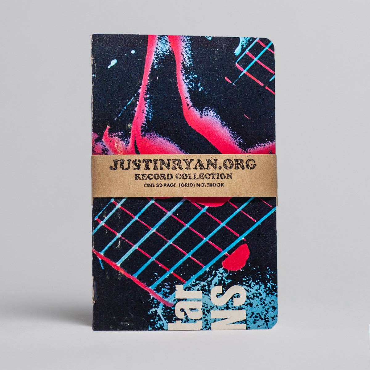 Vintage Vinyl Pocket Notebook - Vintage MC