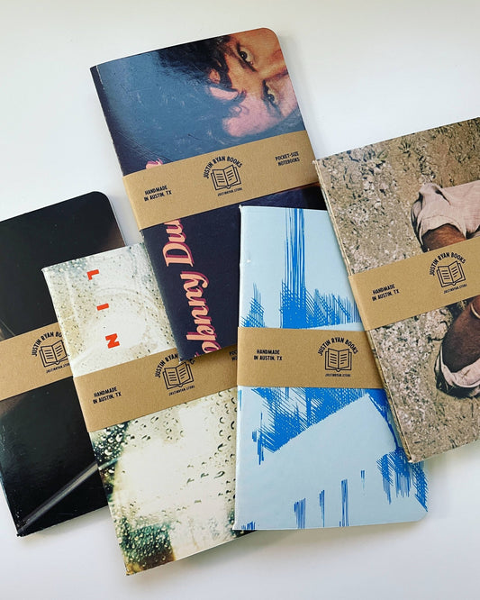 Vintage Vinyl Pocket Notebook - Vintage MC