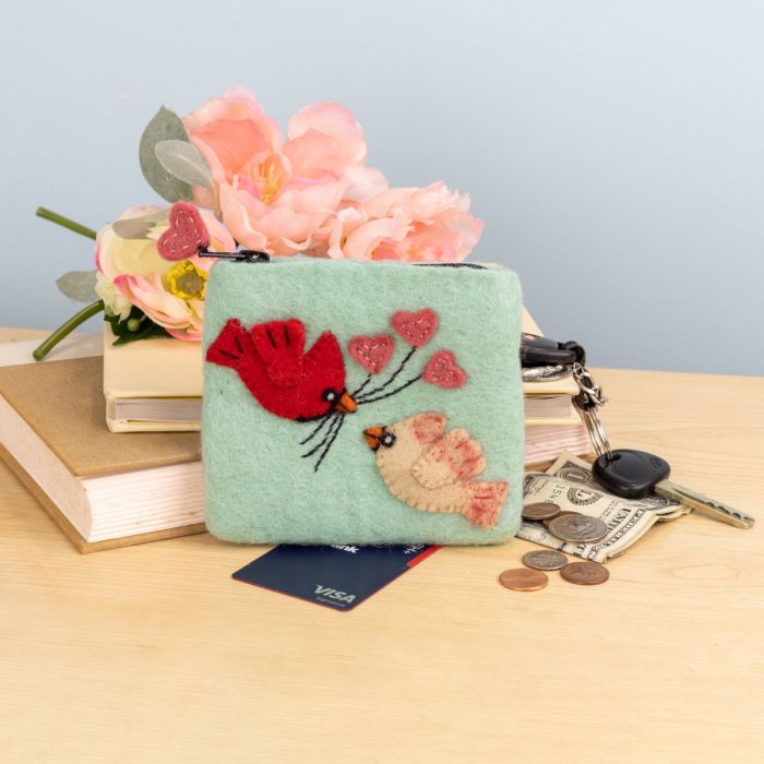 Whimsical Coin Purse - Vintage MC