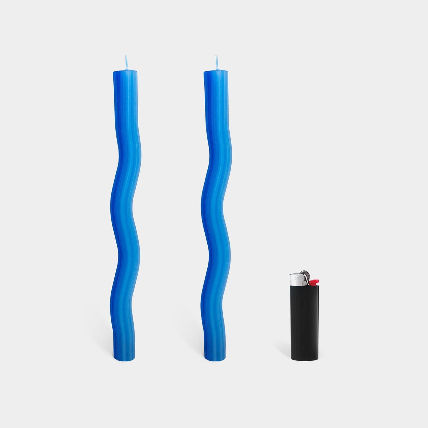Wiggle Candle Sticks by Lex Pott - Blue (2 pack) - Vintage MC