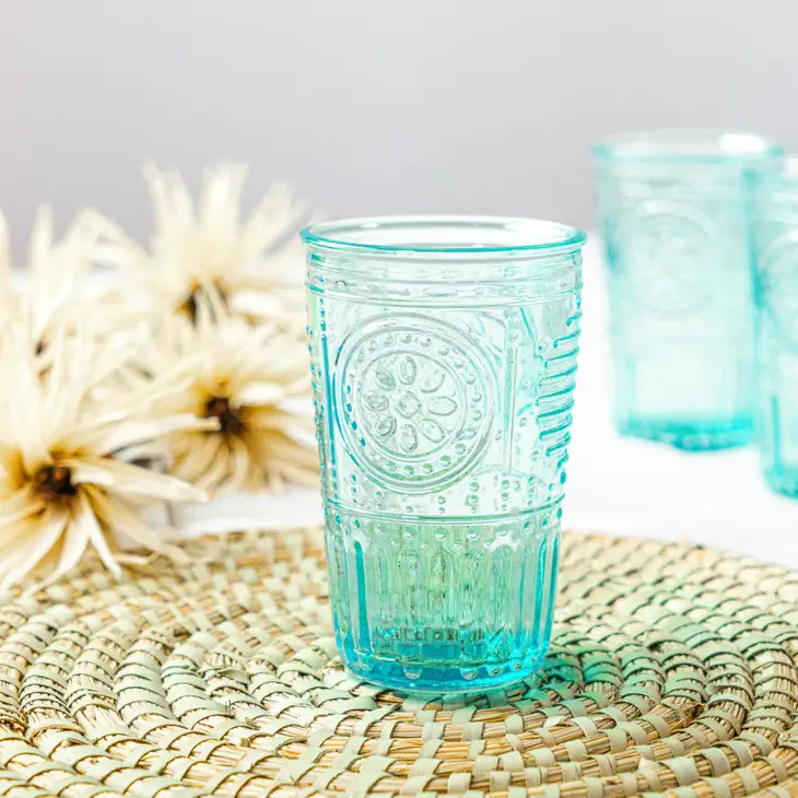 Repro Pink Highball Glass BOR