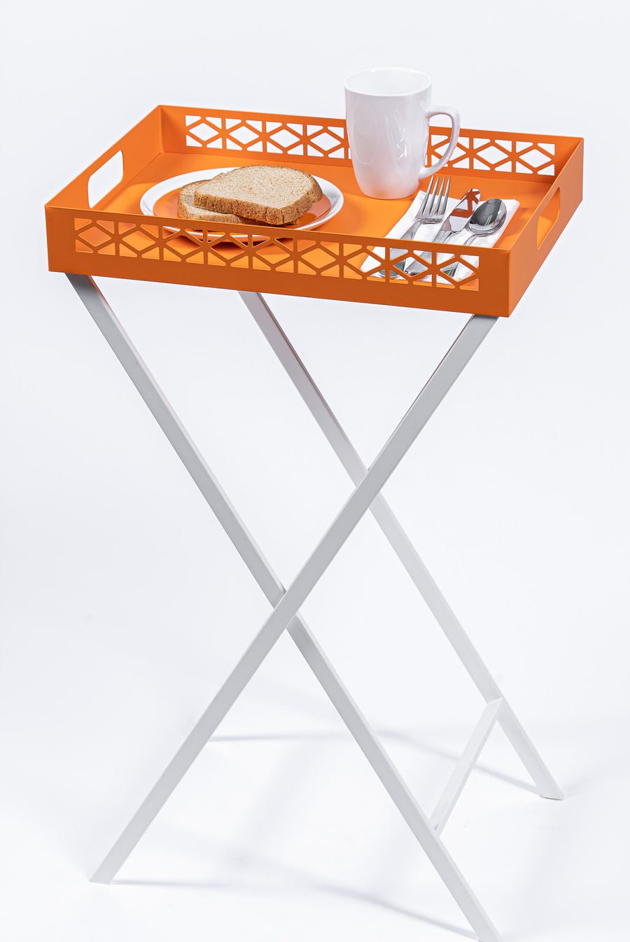 Breeze Block Tray Stand - Vintage MC