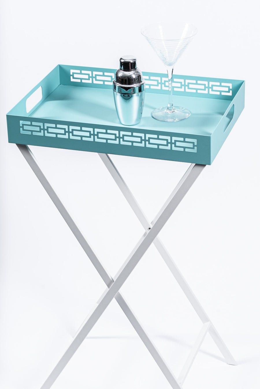 Breeze Block Tray Stand - Vintage MC