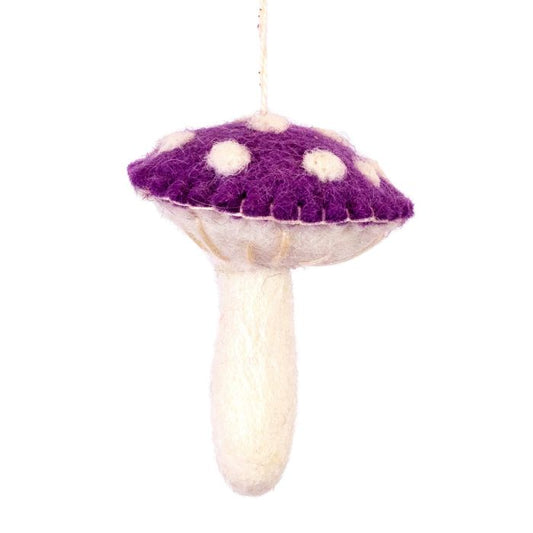 Felted Ornament - Vintage MC