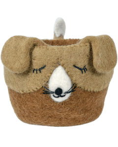 Felted Planter - Vintage MC