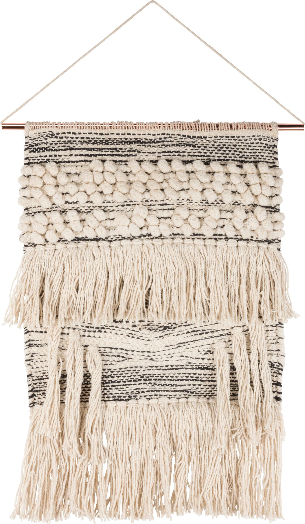 Hand - Woven Boho Wall Hanging Wanderer - Vintage MC