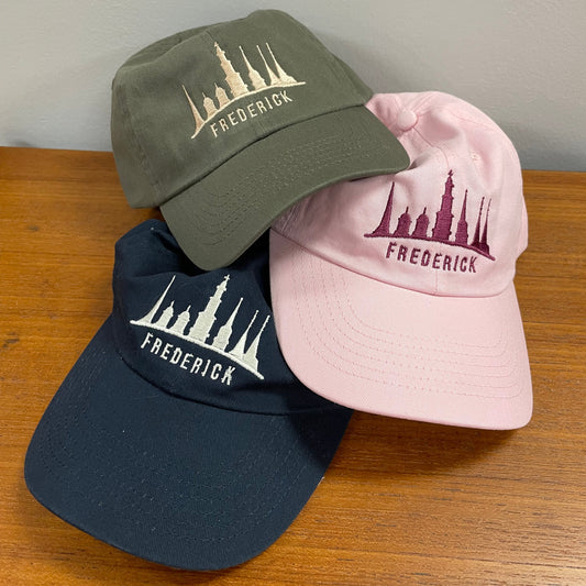 Frederick Embroided Baseball Hats