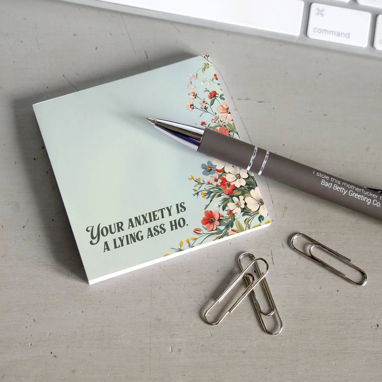 Your Anxiety Sticky Note Pad