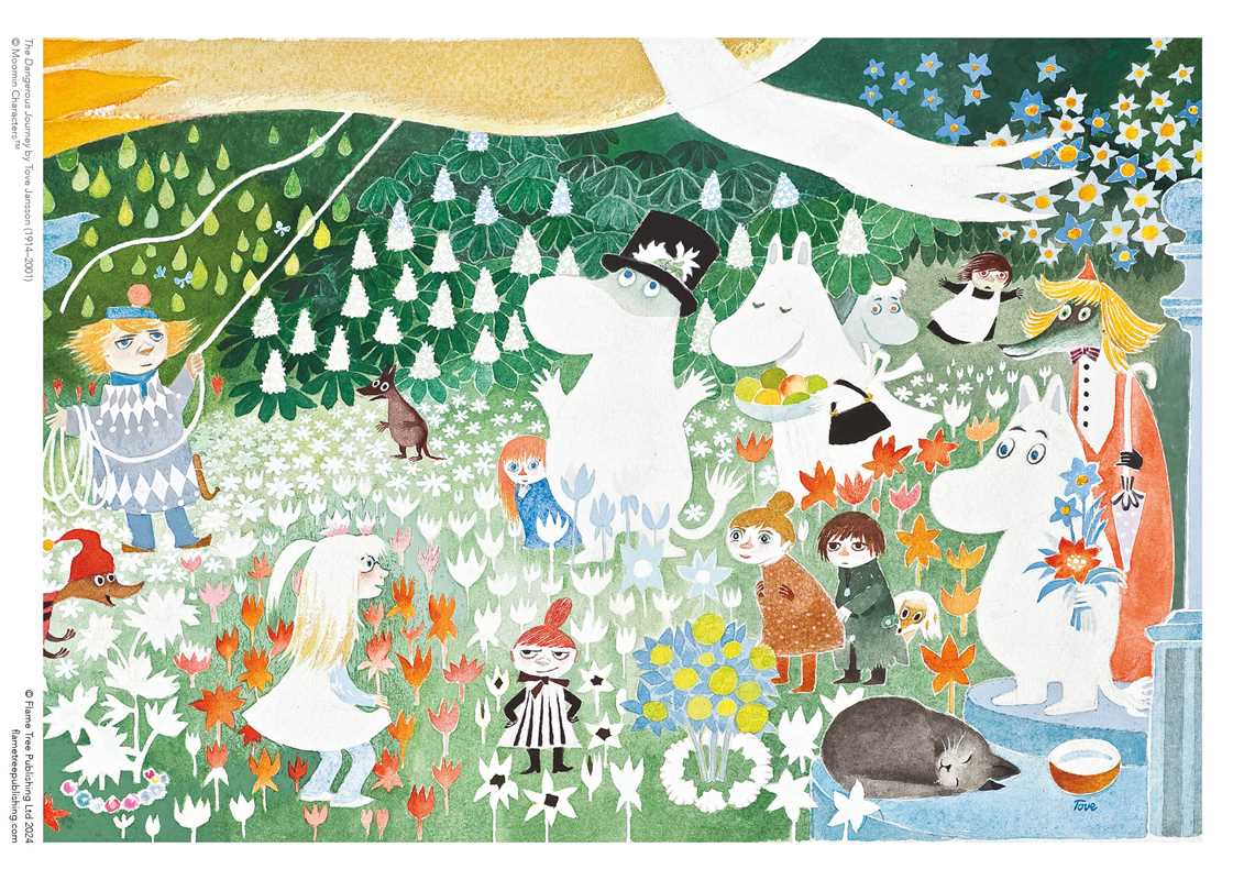 Jigsaw Puzzle Moomin: A Dangerous Journey