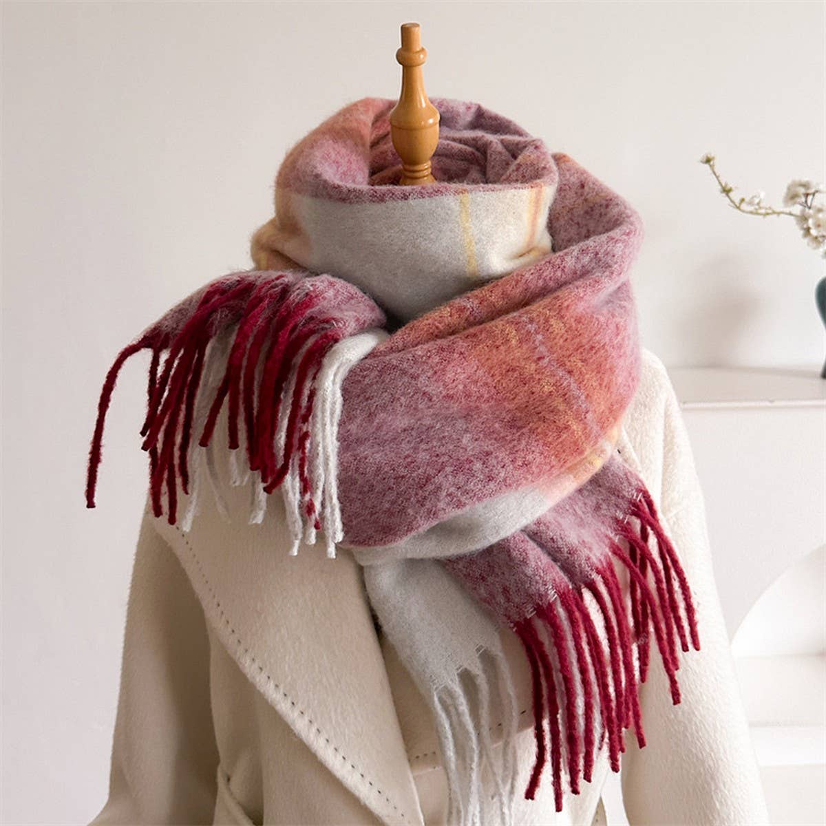 Gradient Knit Scarf