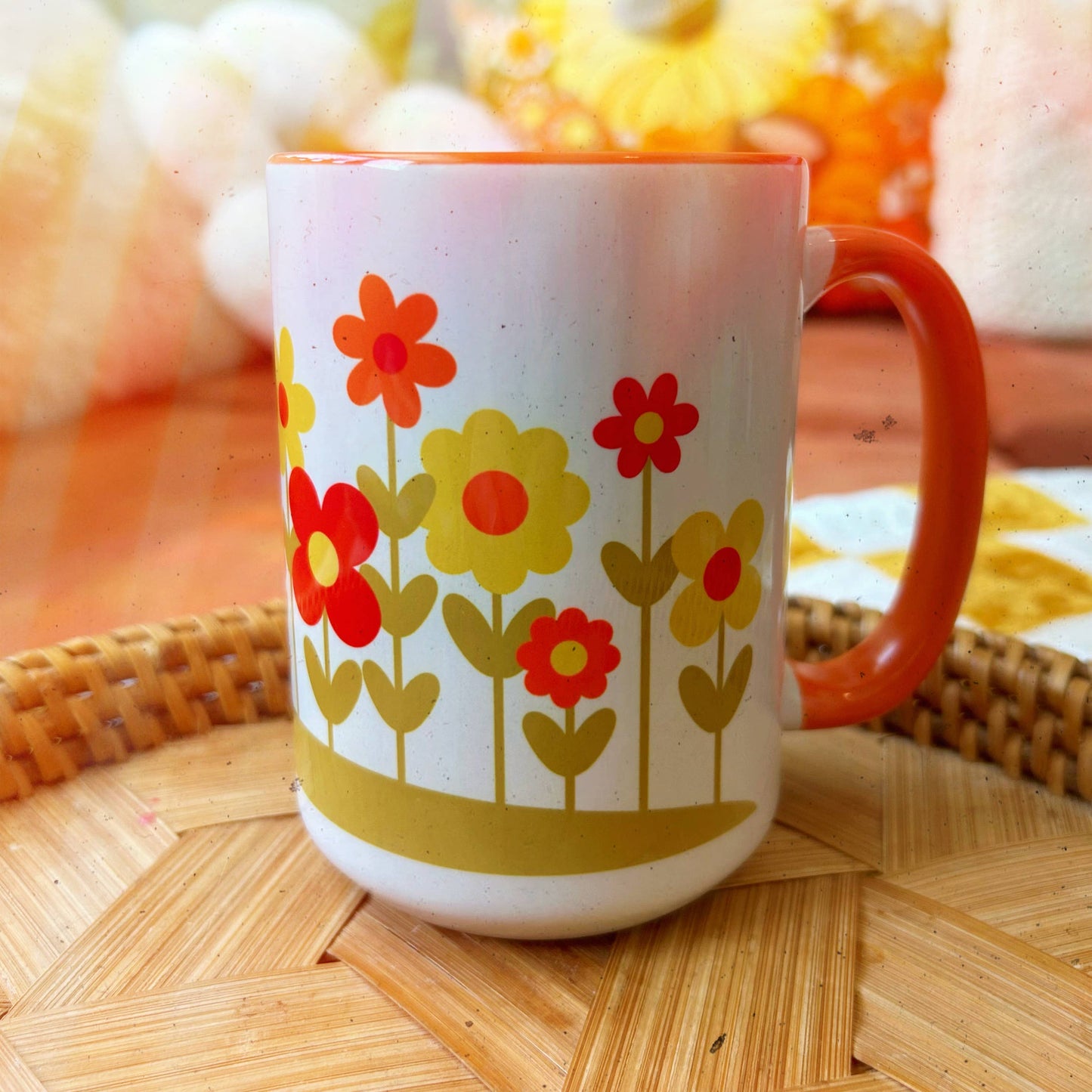 Coffee Mug Flowers
