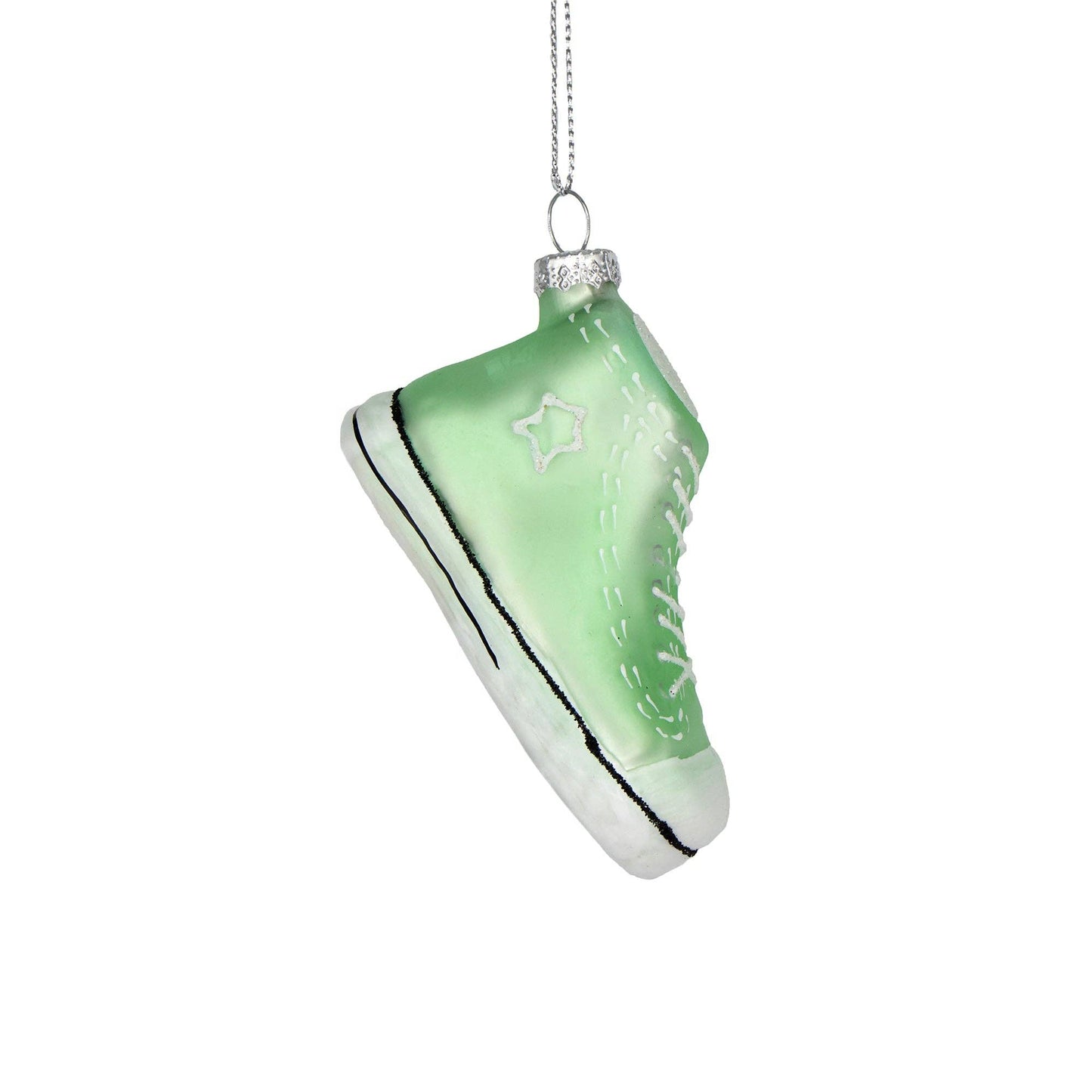 Sneaker Glass Christmas Ornament