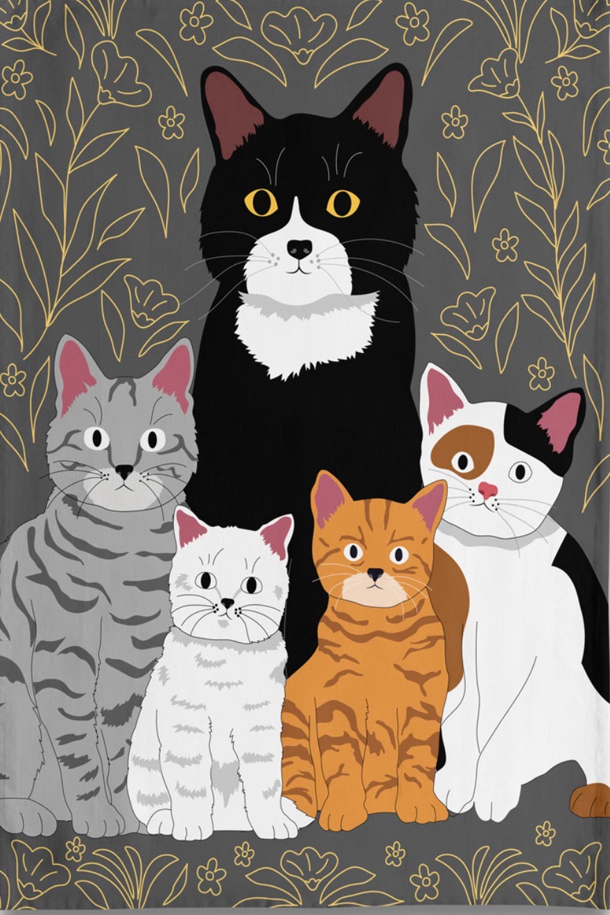 Museum Collection Tea Towel
