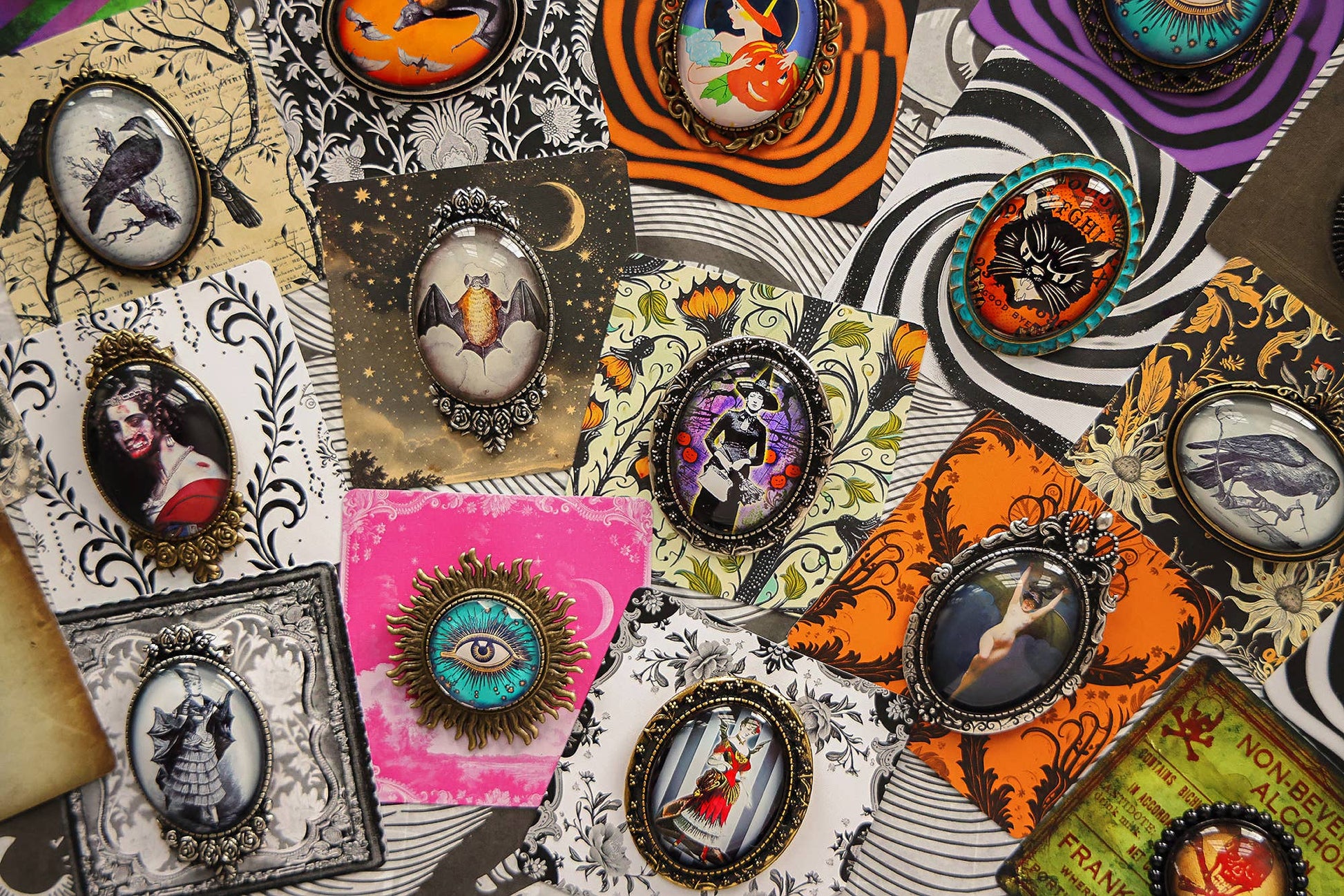 Vintage Halloween Brooch