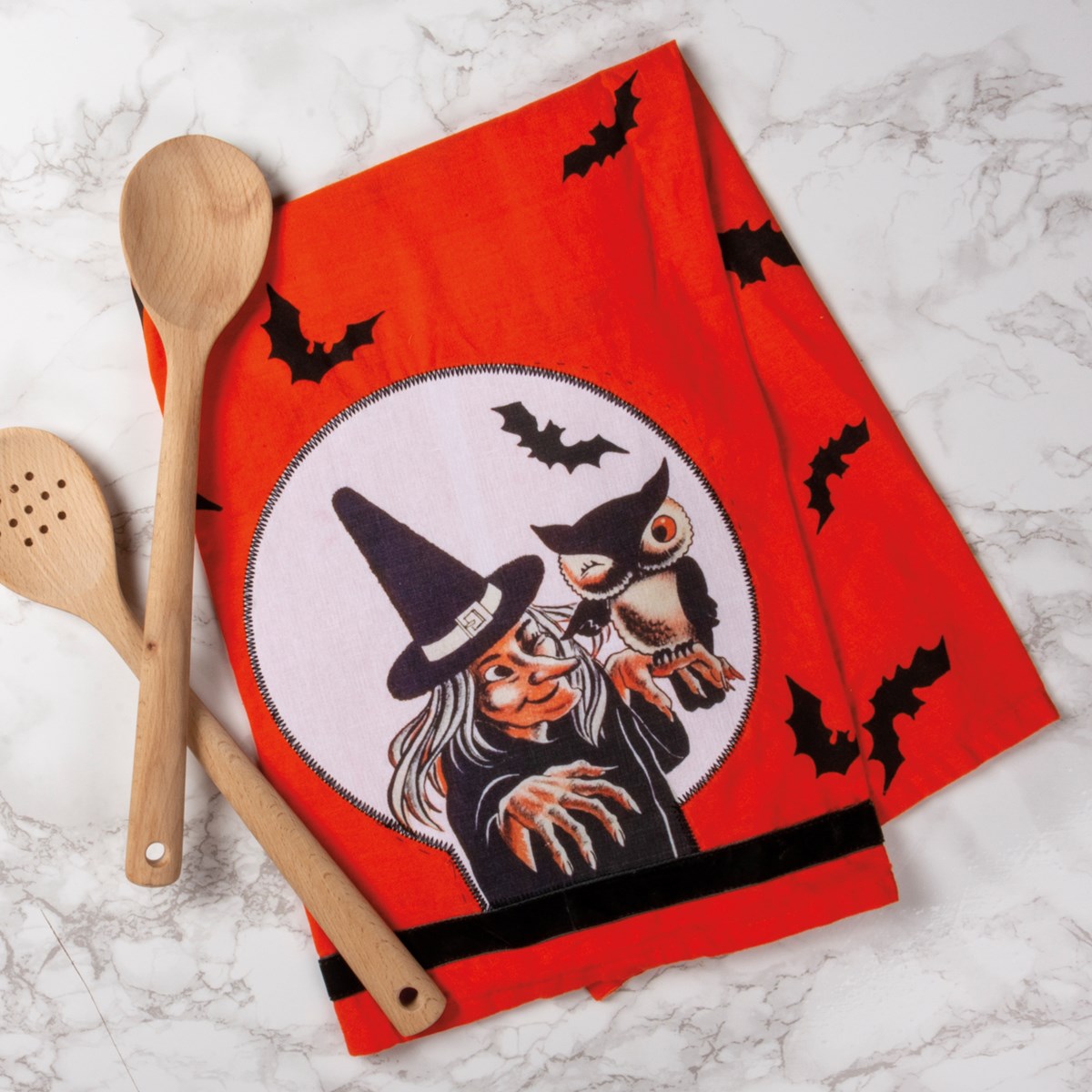 Halloween Retro Dish Towels