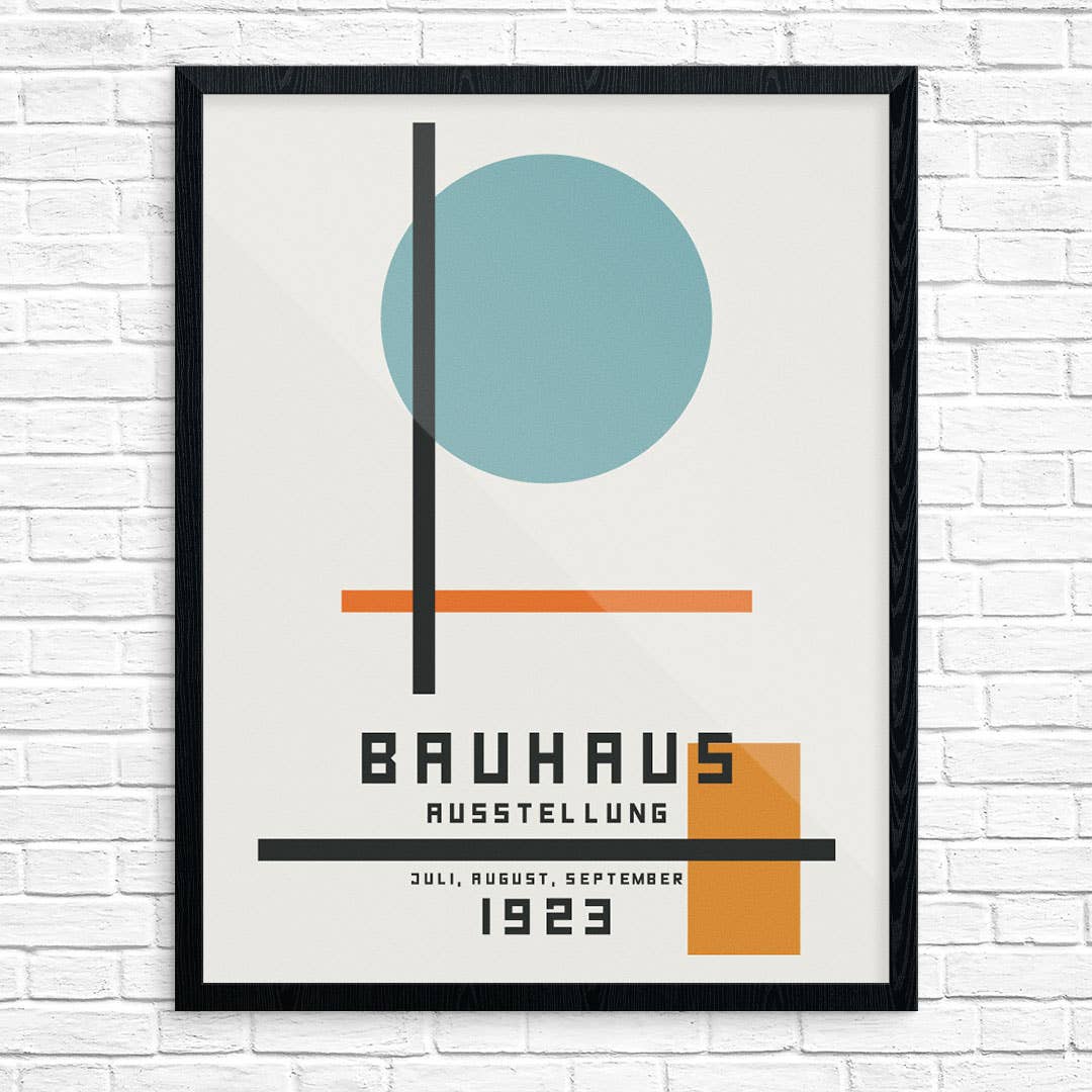 11" x 14" Bauhaus 1923 Print - Vintage MC