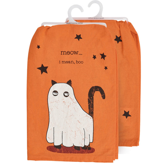Pet Halloween Kitchen Towels