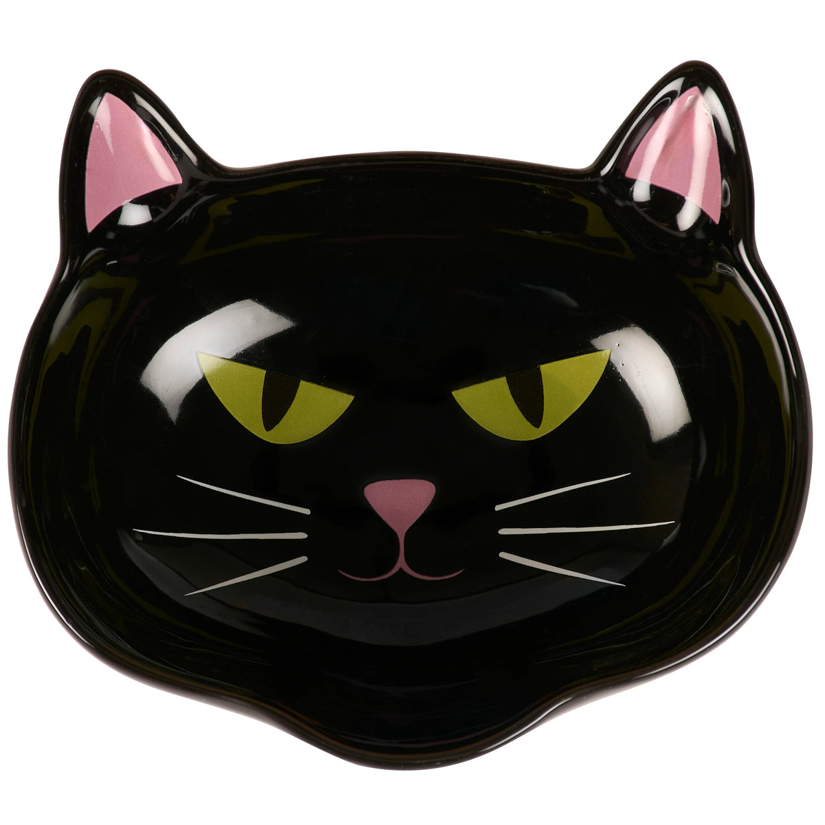 Black Cat Serving Bowl