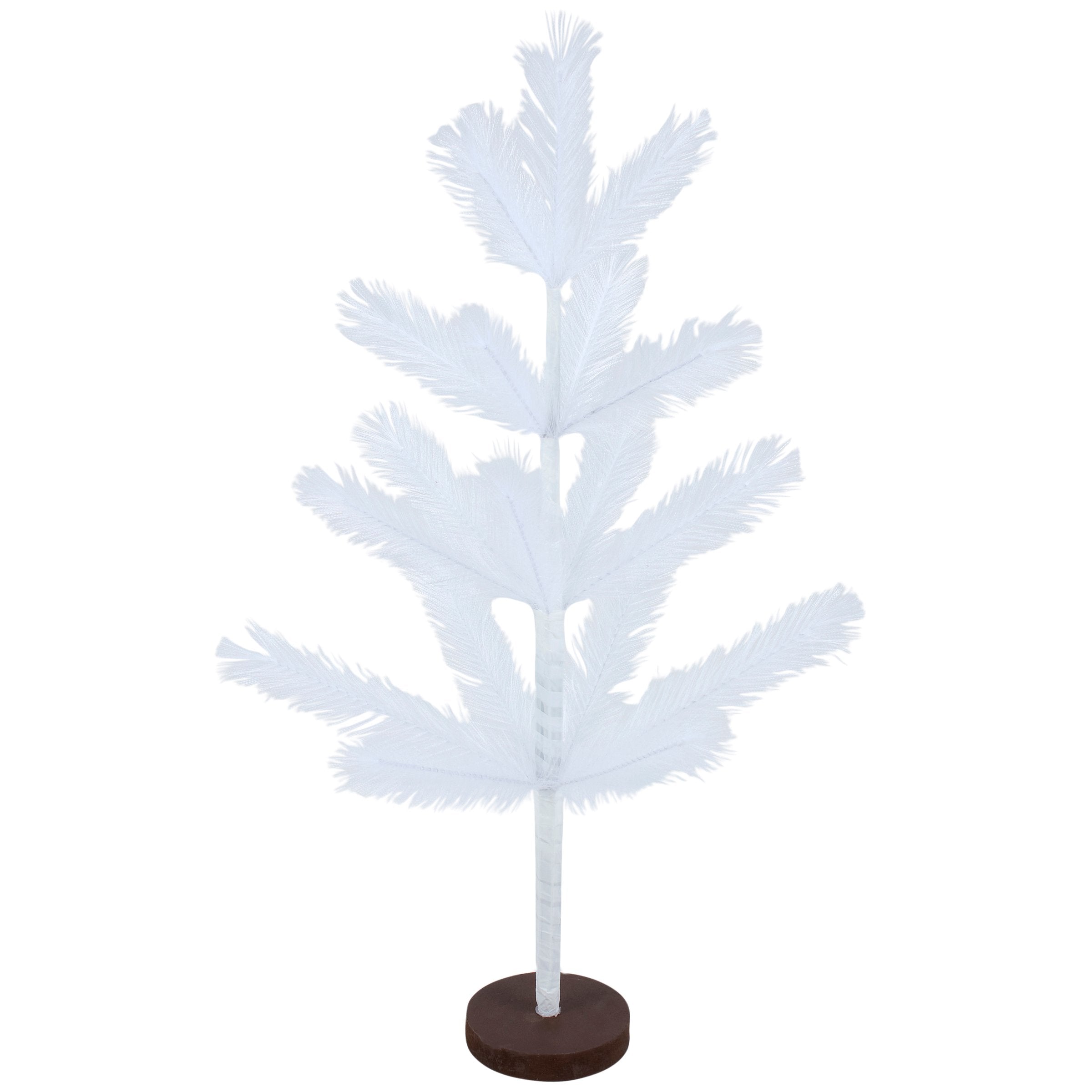 Small White Pampas Christmas Tree