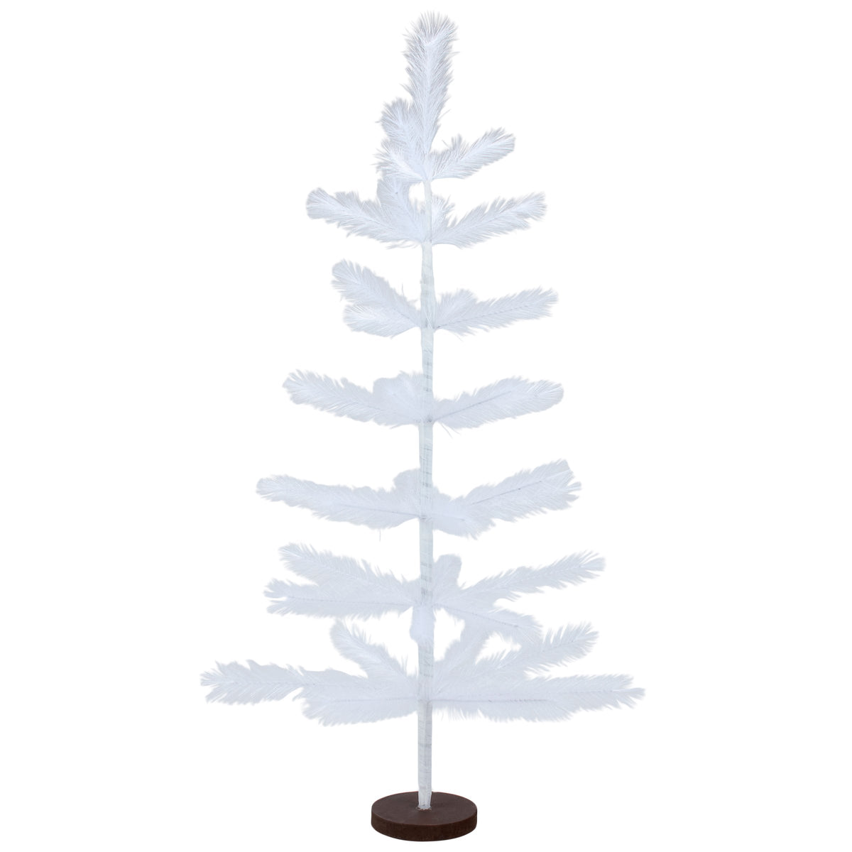 Medium White Pampas Christmas Tree