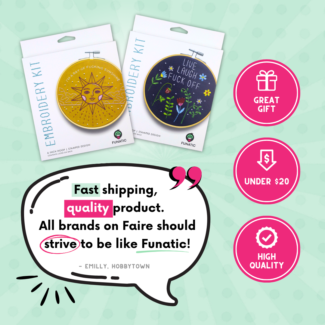 Is It Time For My Nap | Embroidery Kit