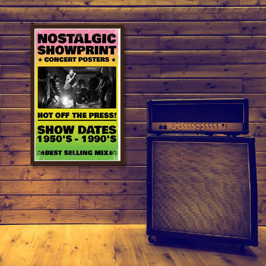 14 x 22 Showprint Music Concert Poster - Vintage MC