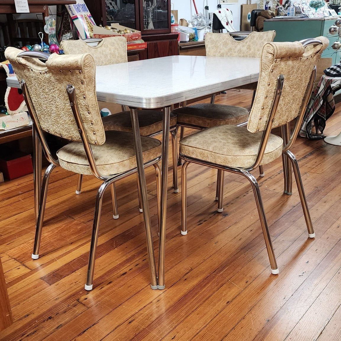 1950s era Table and 4 Chairs - Vintage MC