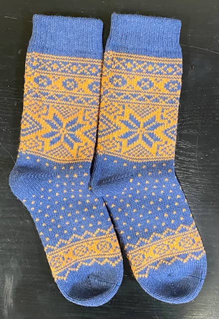 Wool Wear of Scandinavia Nordic Stars Wool Socks