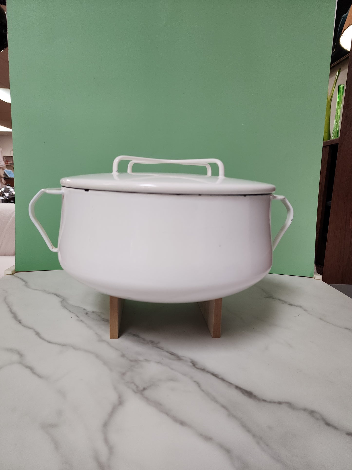 Large White Dansk Kobenstyle Pot