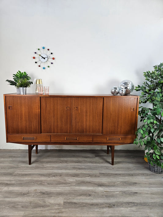 Danish Teak Tall Credenza ST0824005