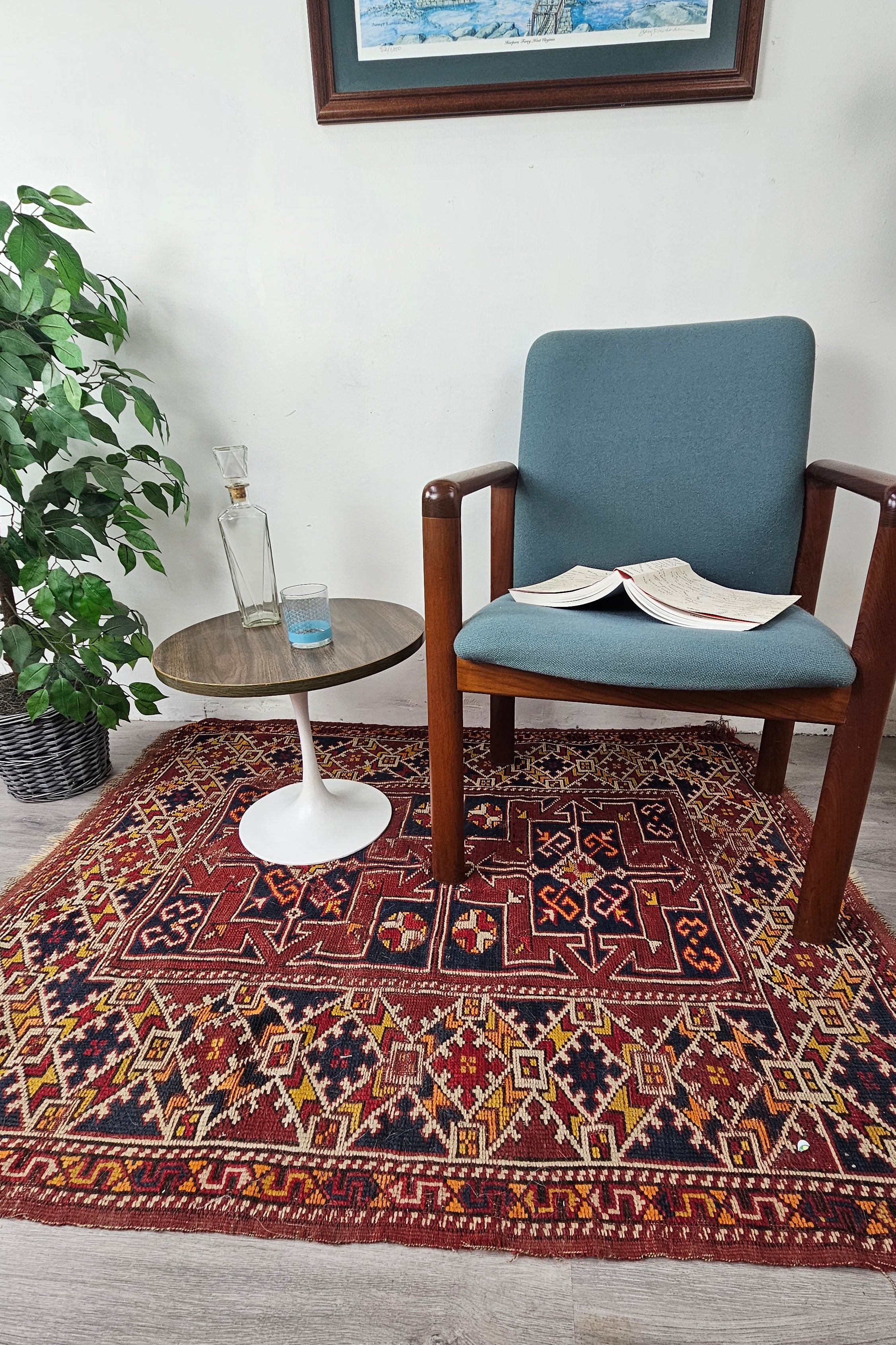 Vintage Danish Modern Chair attr to Schou Andersen