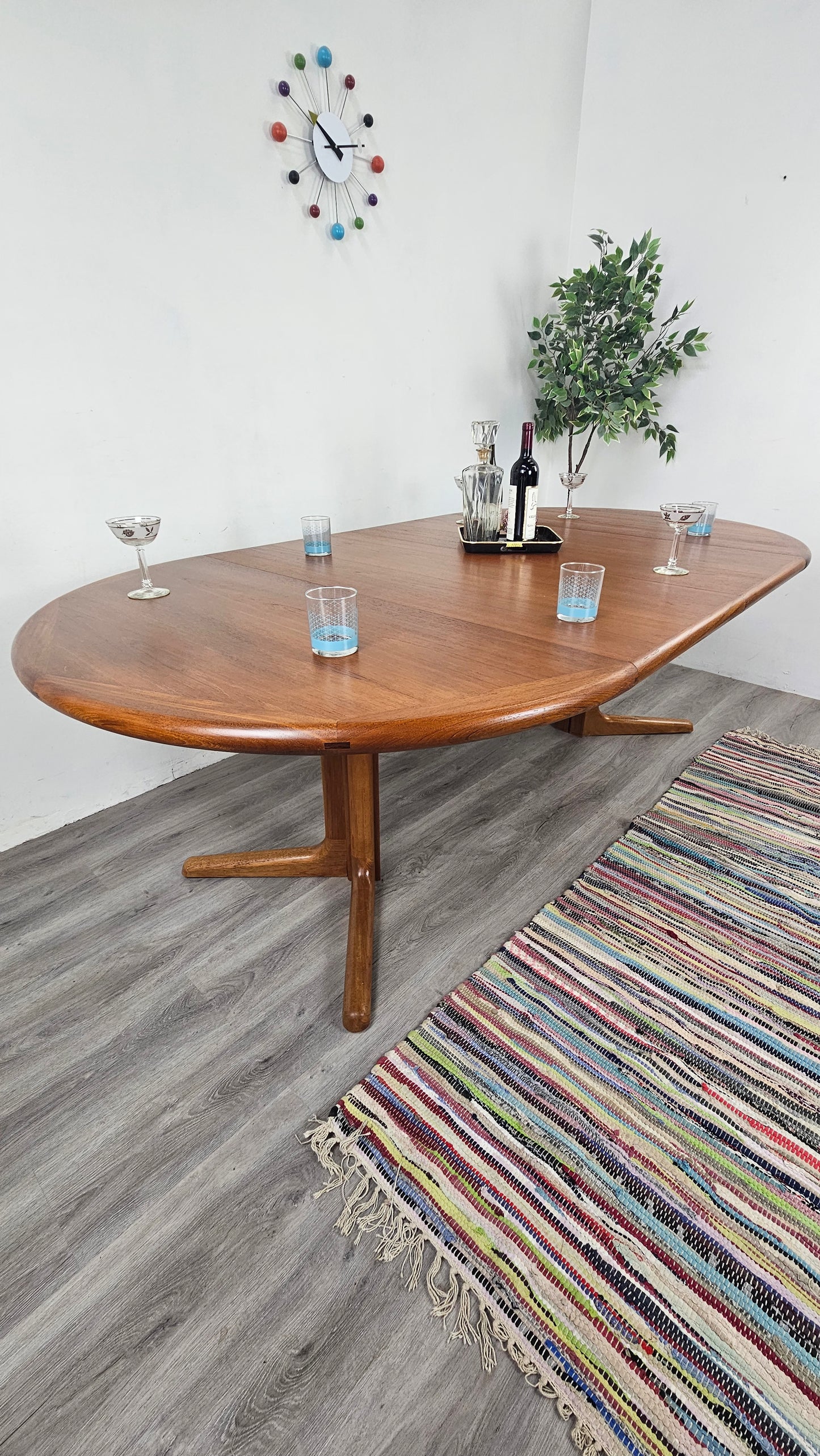 Dyrlund Danish Teak Dining Table