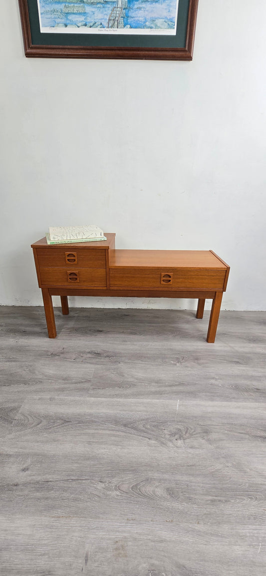 Danish Teak Hallway Table