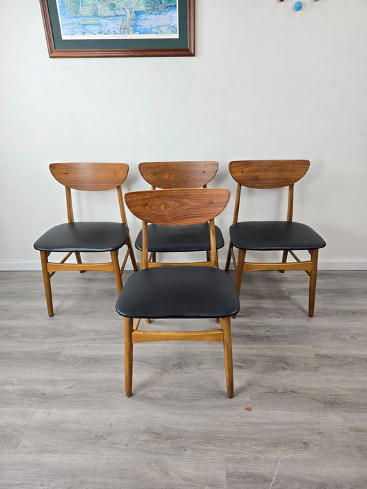 Set of 4 Danish Dining Chairs
