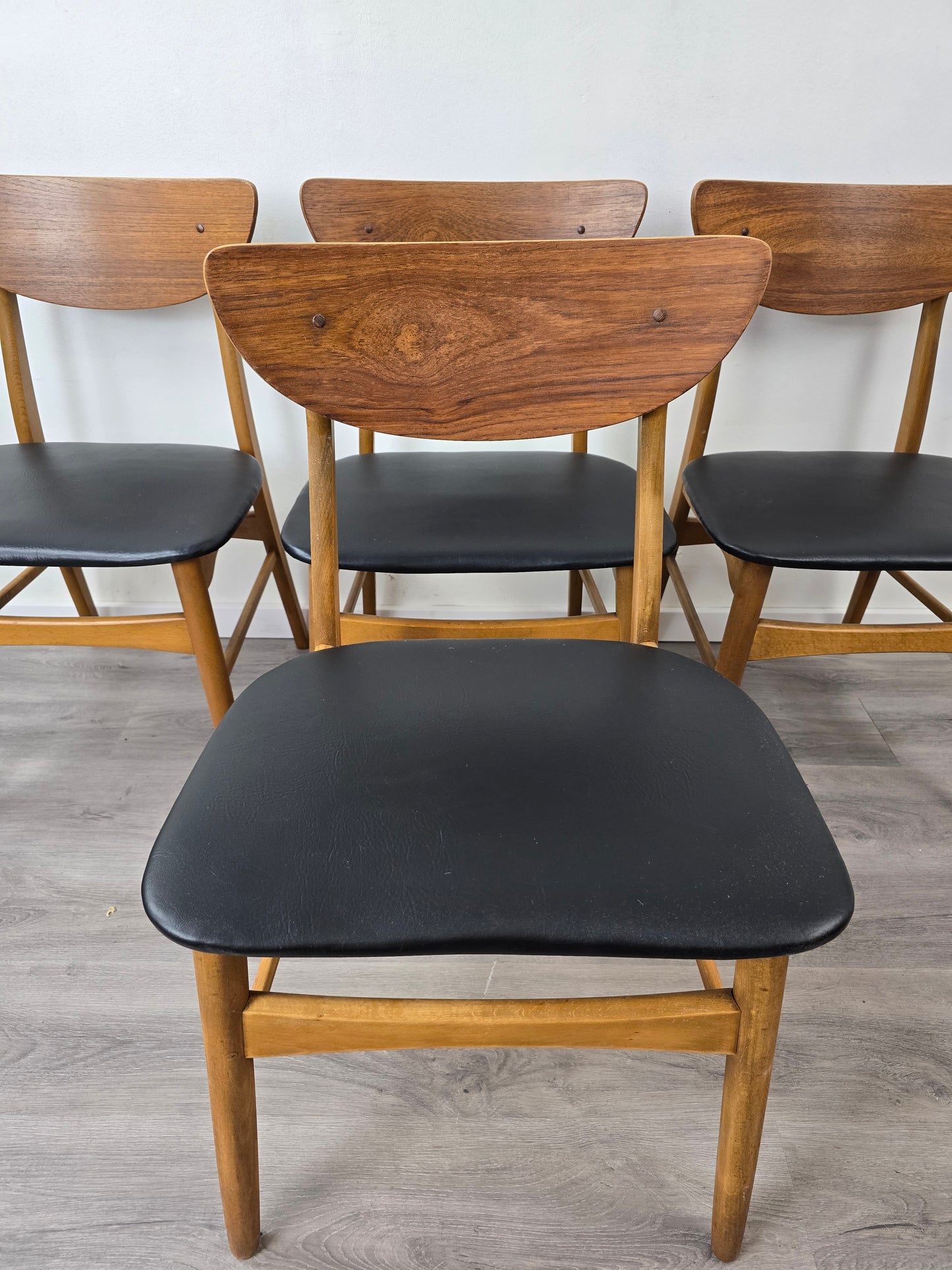 Set of 4 Danish Dining Chairs