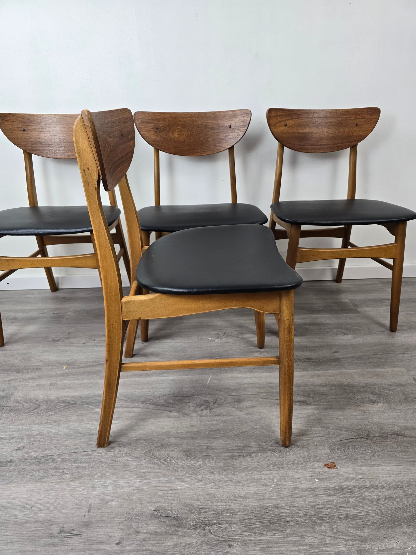 Set of 4 Danish Dining Chairs