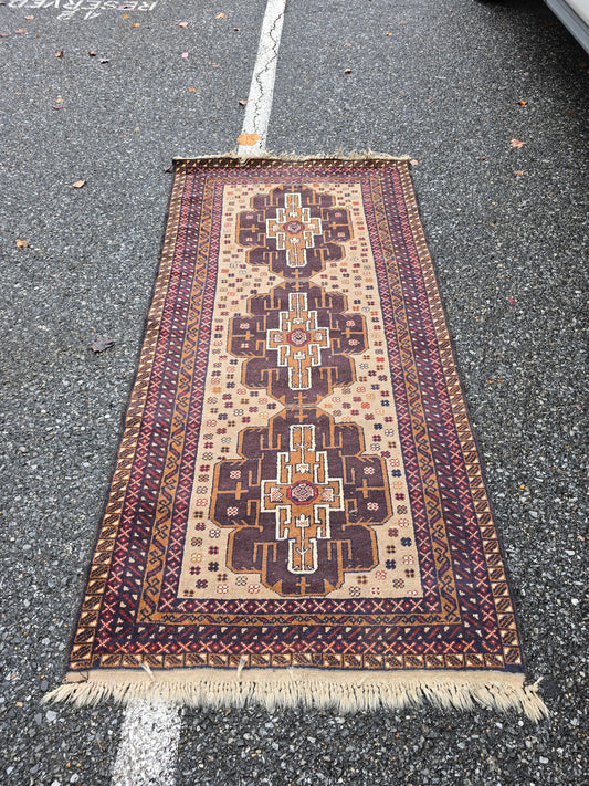 Hand knotted Afghan Tribal Rug