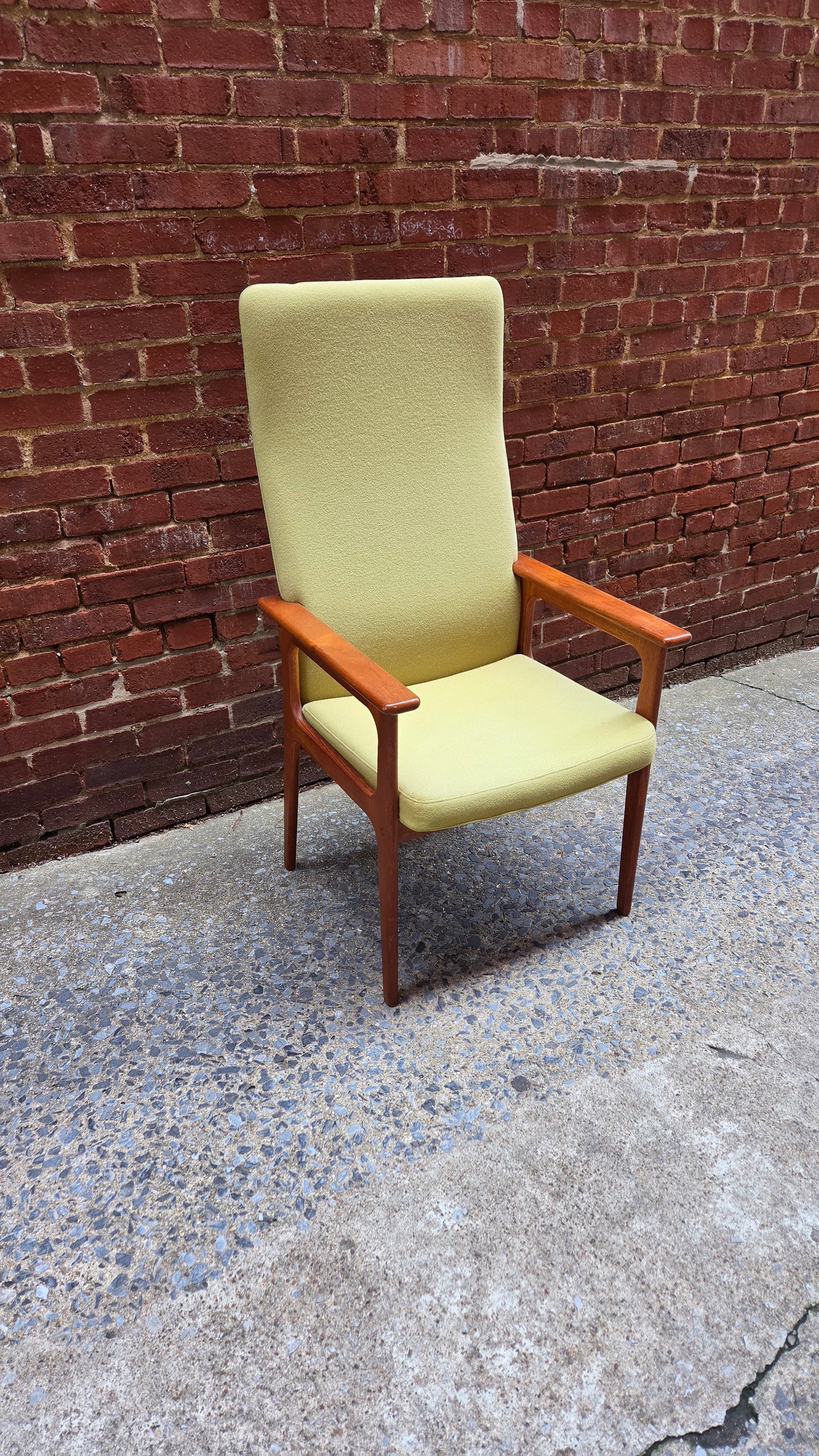 Danish High Back Chair