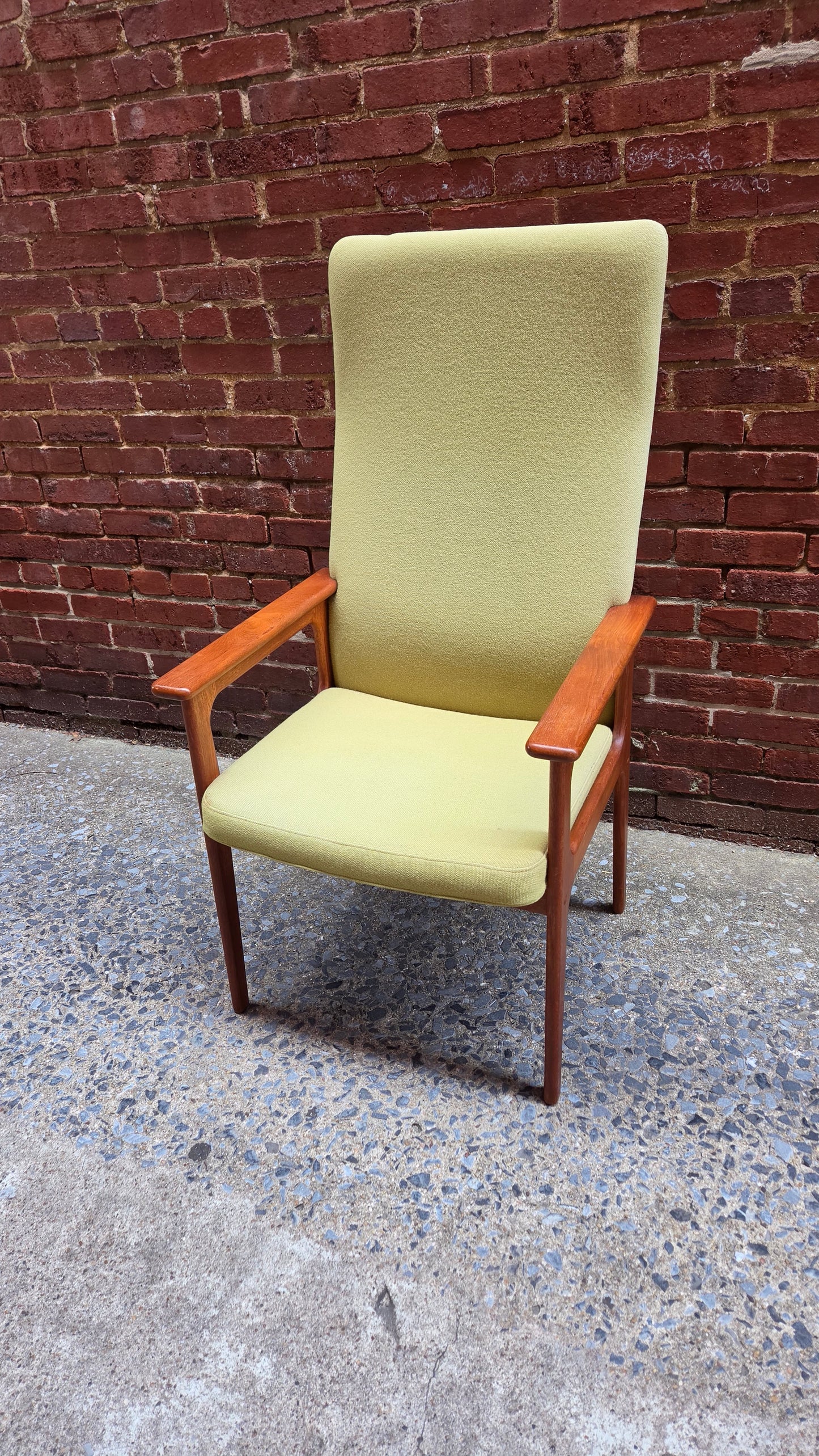 Danish High Back Chair