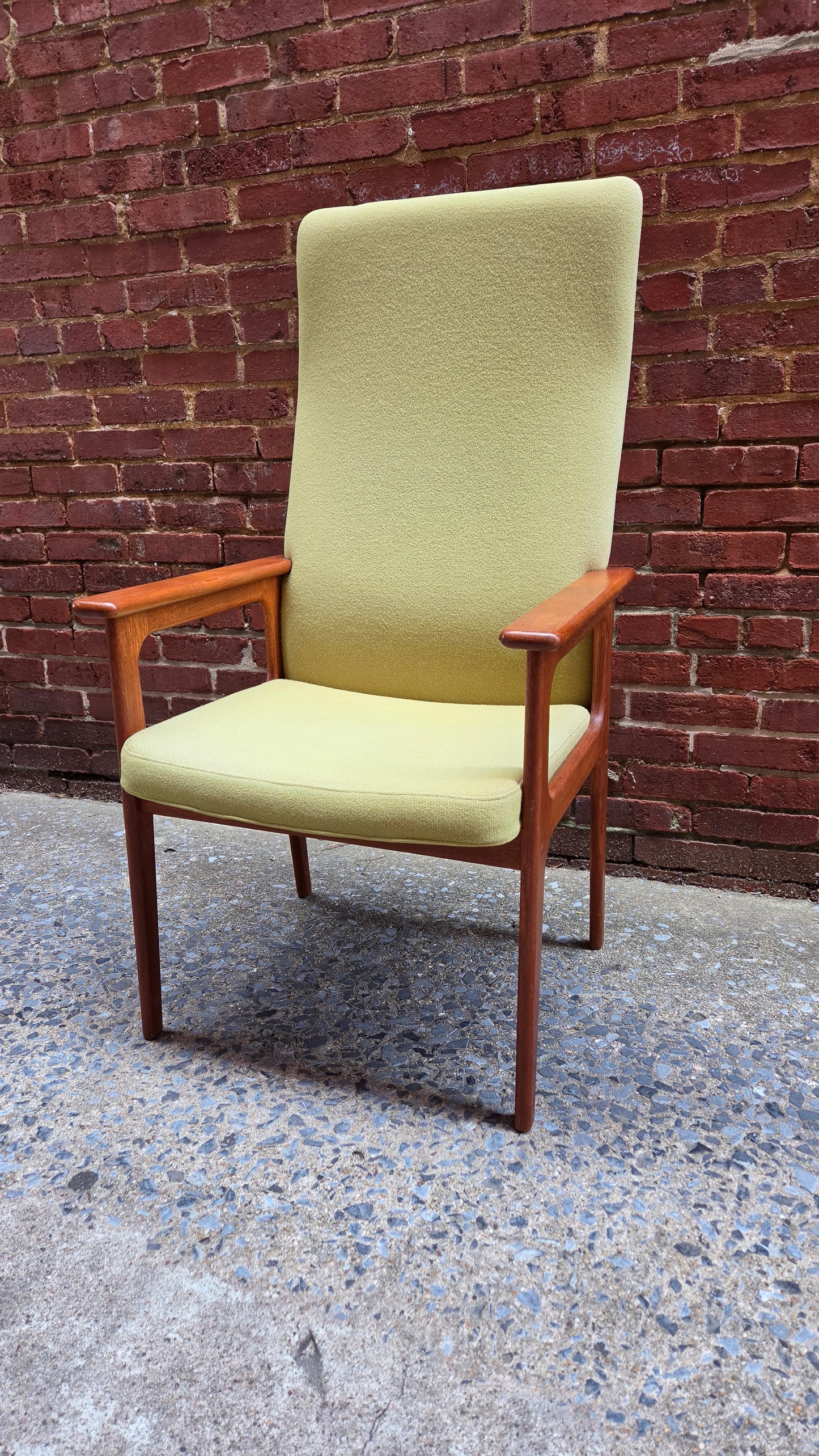 Danish High Back Chair
